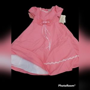 Rare Too sash lace formal dress girls 4